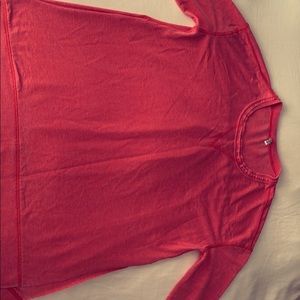 Pink Z Supply oversized, long sleeve